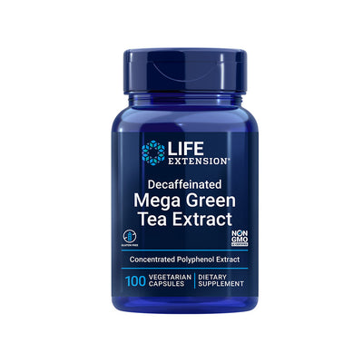 Life Extension Decaffeinated Mega Green Tea Extract