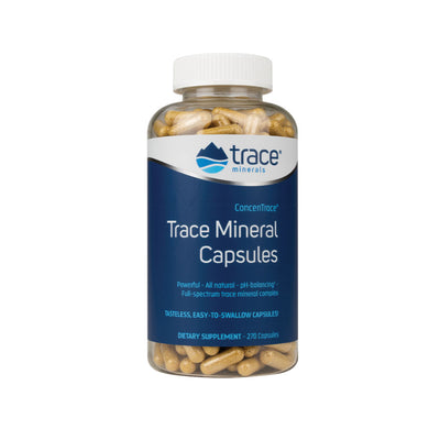 Trace Minerals Concentrace Trace Mineral Capsules